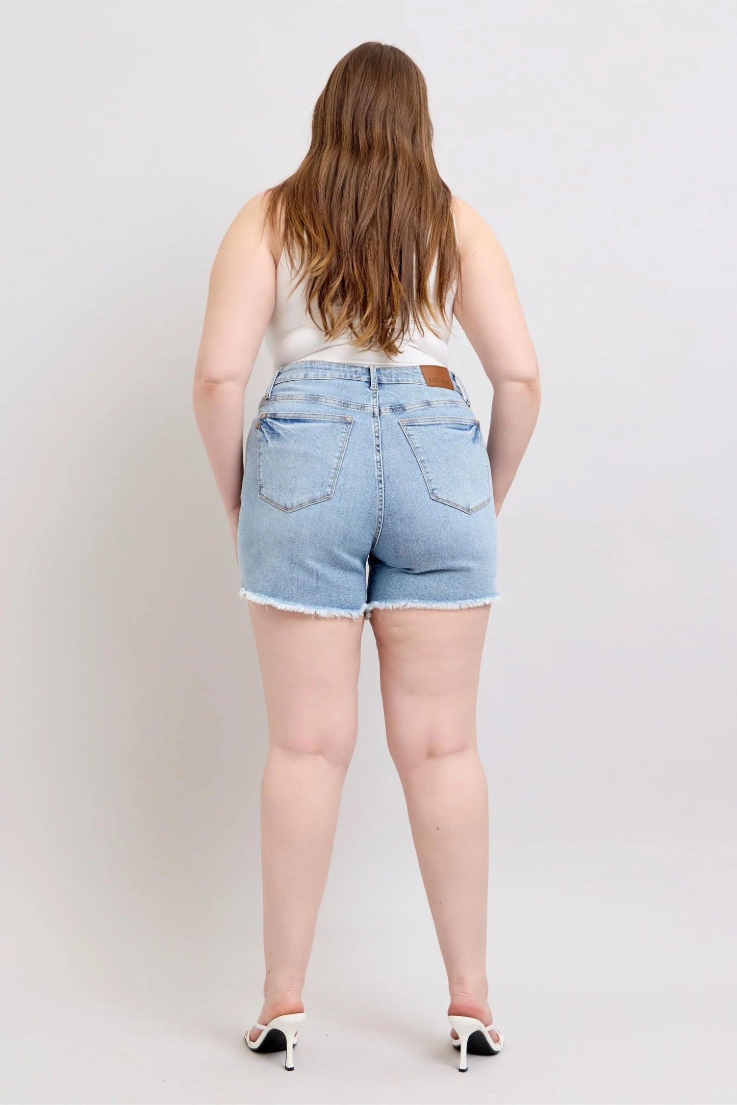 Judy Blue Full Size Tummy Control Shorts