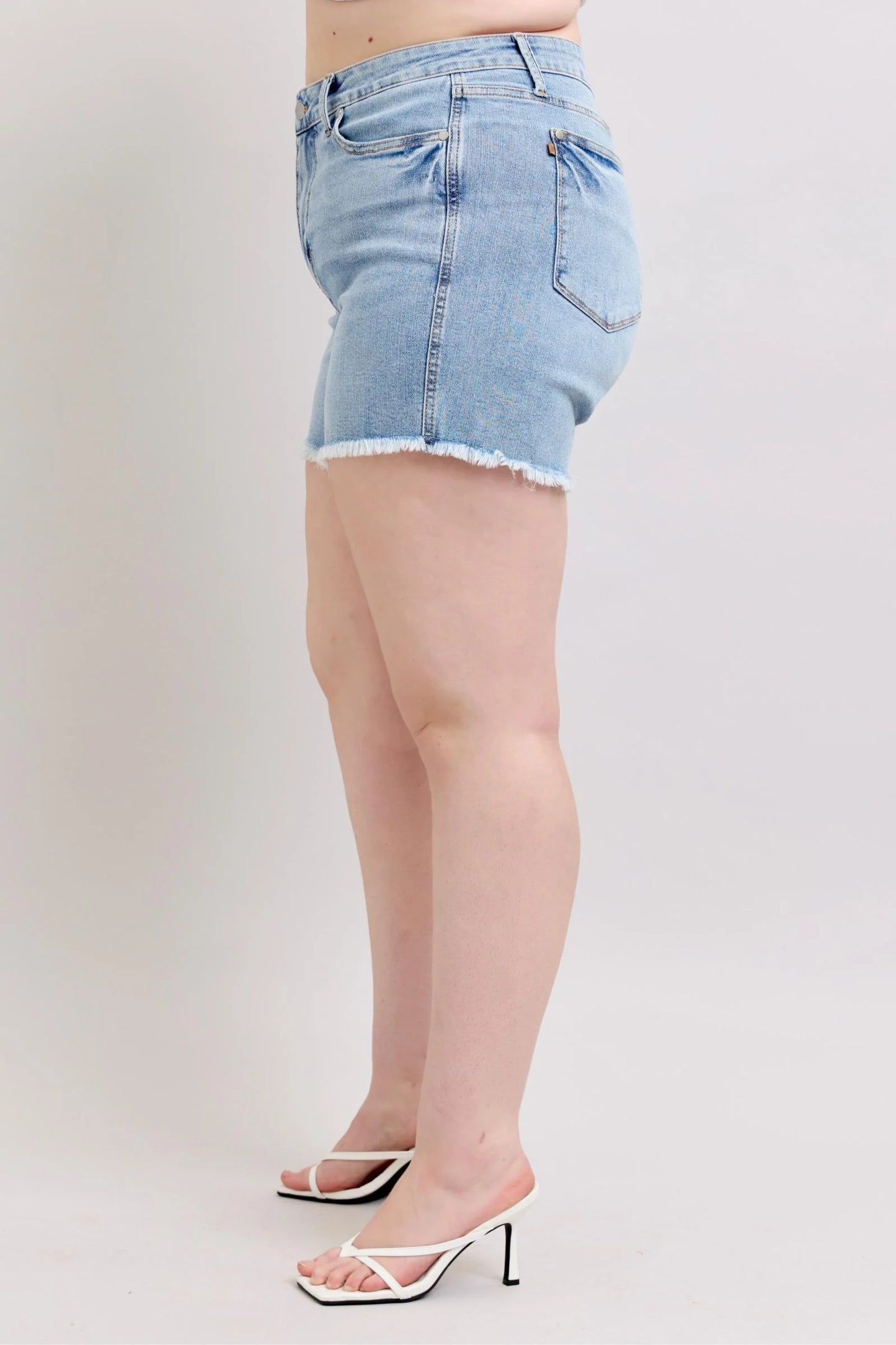 Judy Blue Full Size Tummy Control Shorts