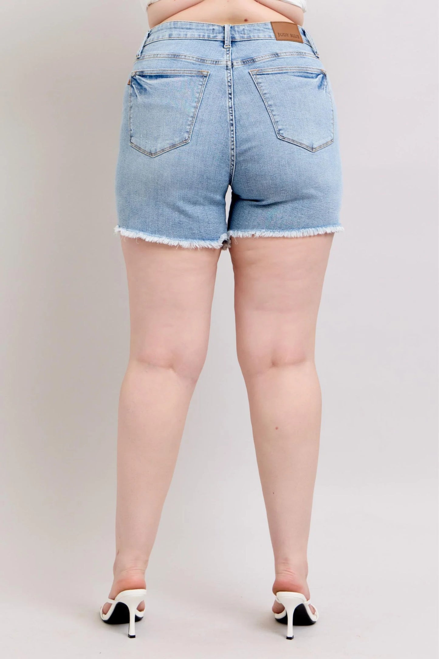 Judy Blue Full Size Tummy Control Shorts