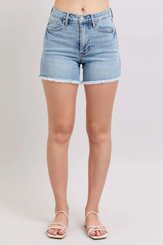 Judy Blue Full Size Tummy Control Shorts