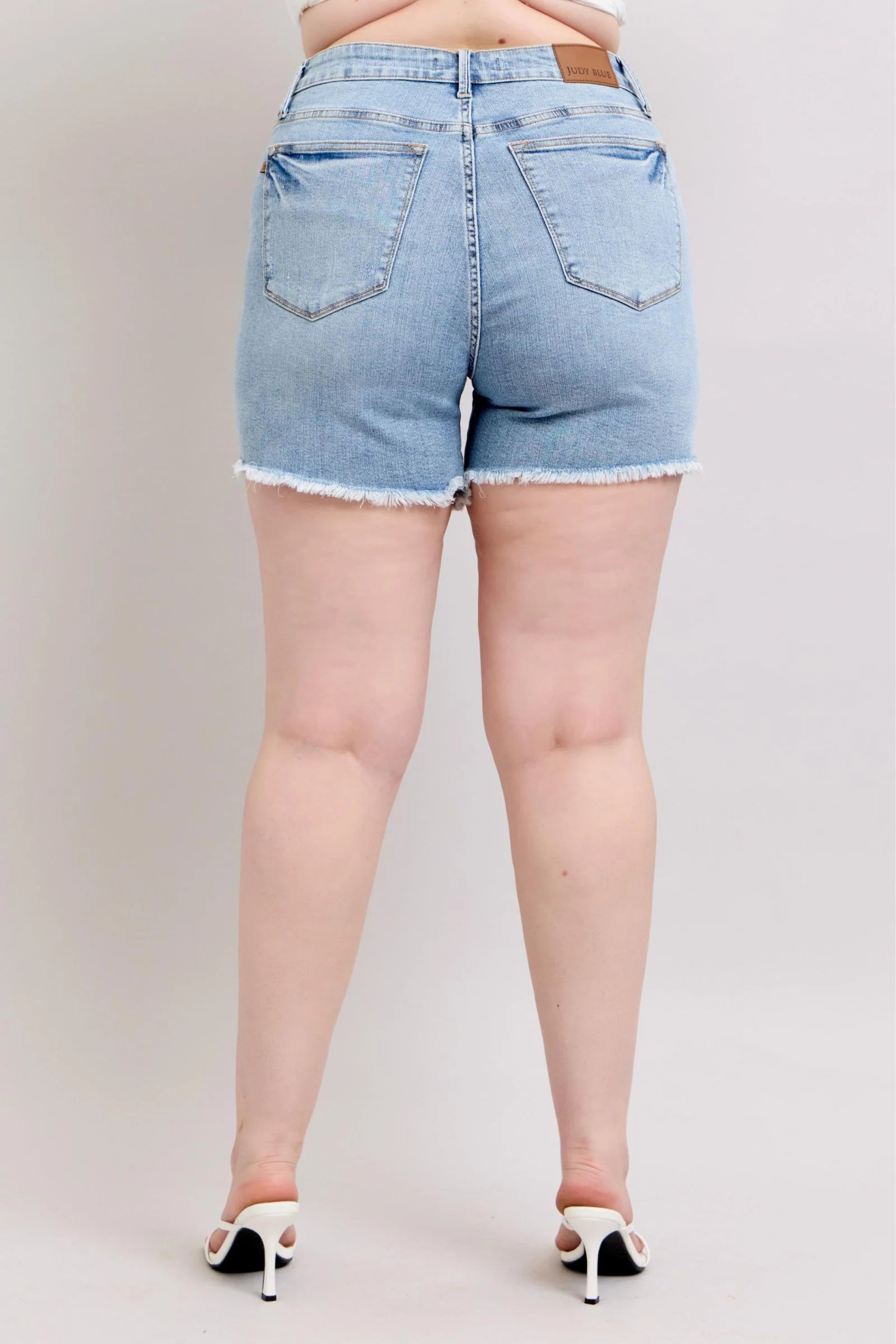 Judy Blue Full Size Tummy Control Shorts