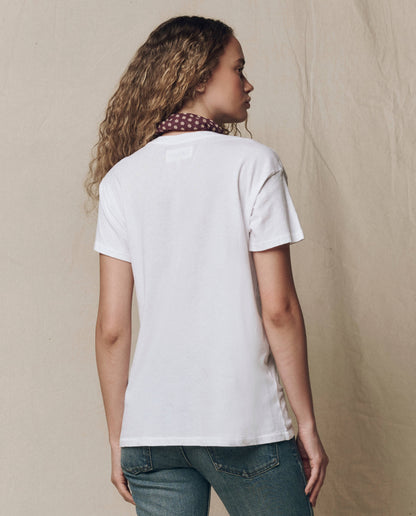 The Slim Tee. Solid -- True White