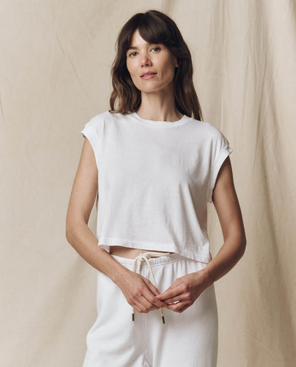 The Square Tee. -- True White