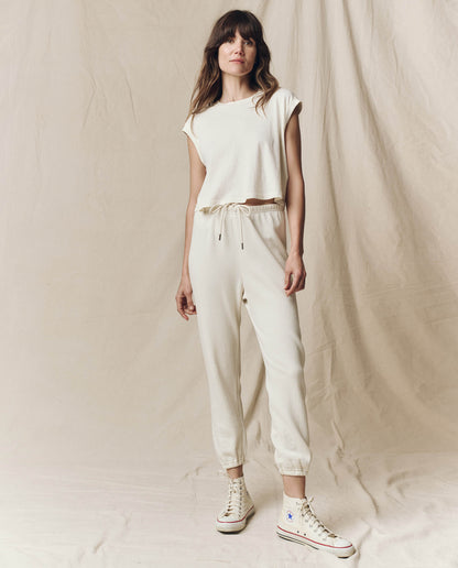 The Square Tee. -- Washed White