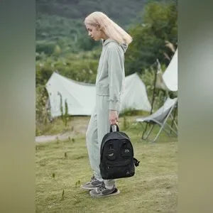 Himawari Waterproof Canvas Backpack Bag with Removable Coin Purse