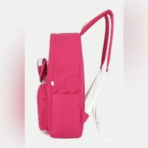 Himawari Waterproof Canvas Backpack Bag with Removable Coin Purse
