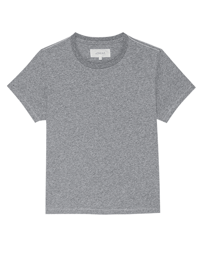The Little Tee. Solid -- Heather Grey