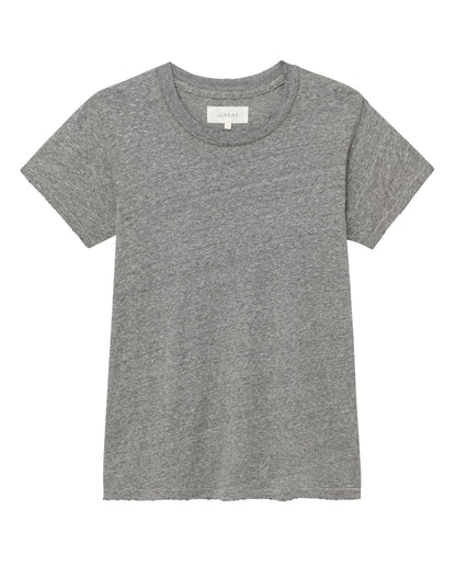 The Slim Tee. Solid -- Heather Grey